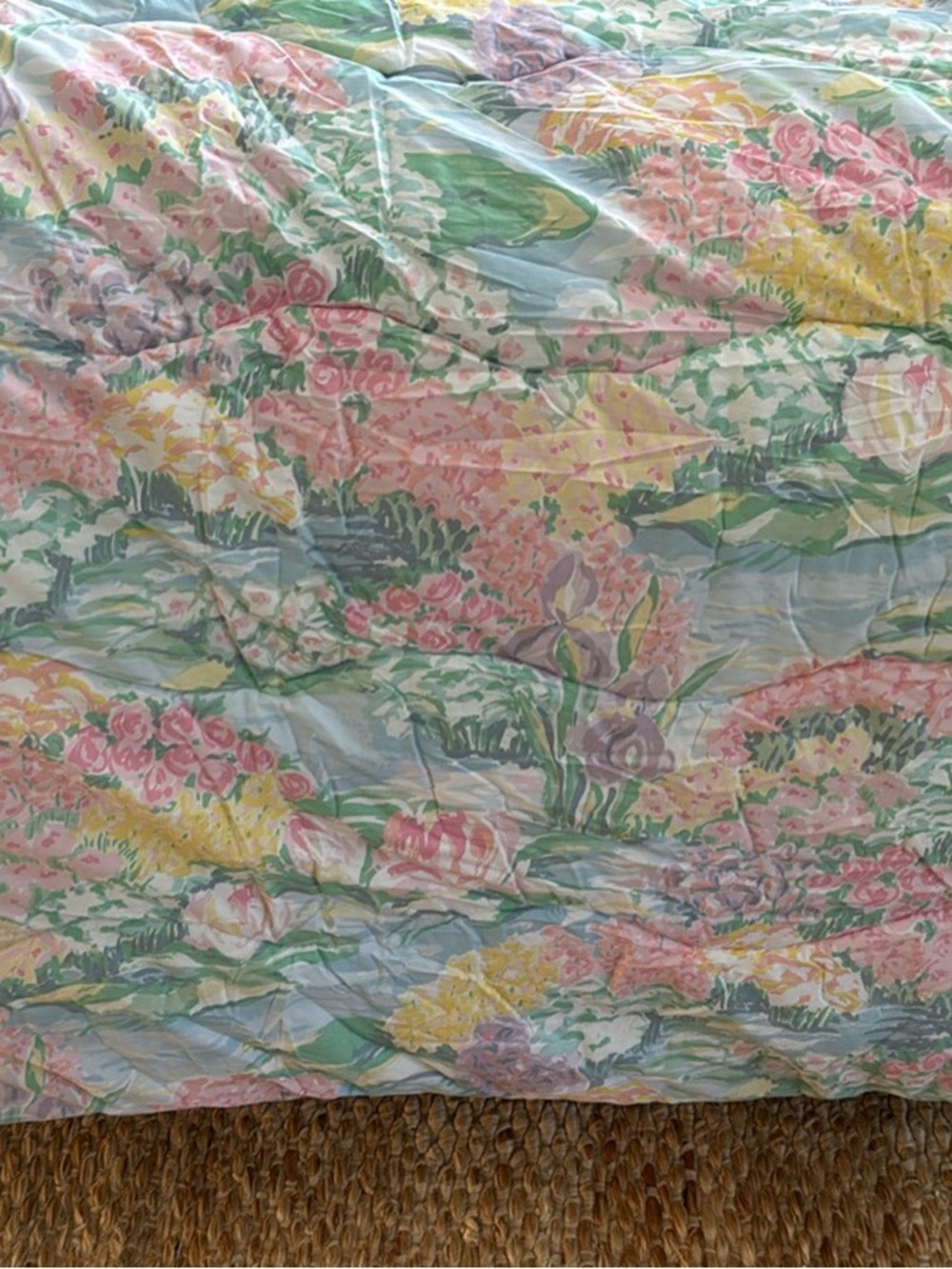 Vintage Atelier Martex "Claude Monet Water Lilies Museum Queen